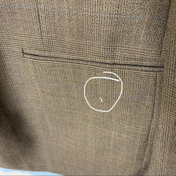 Albert Nipon- Wool Suit Jacket size 46 Regular - Picture 5 of 14